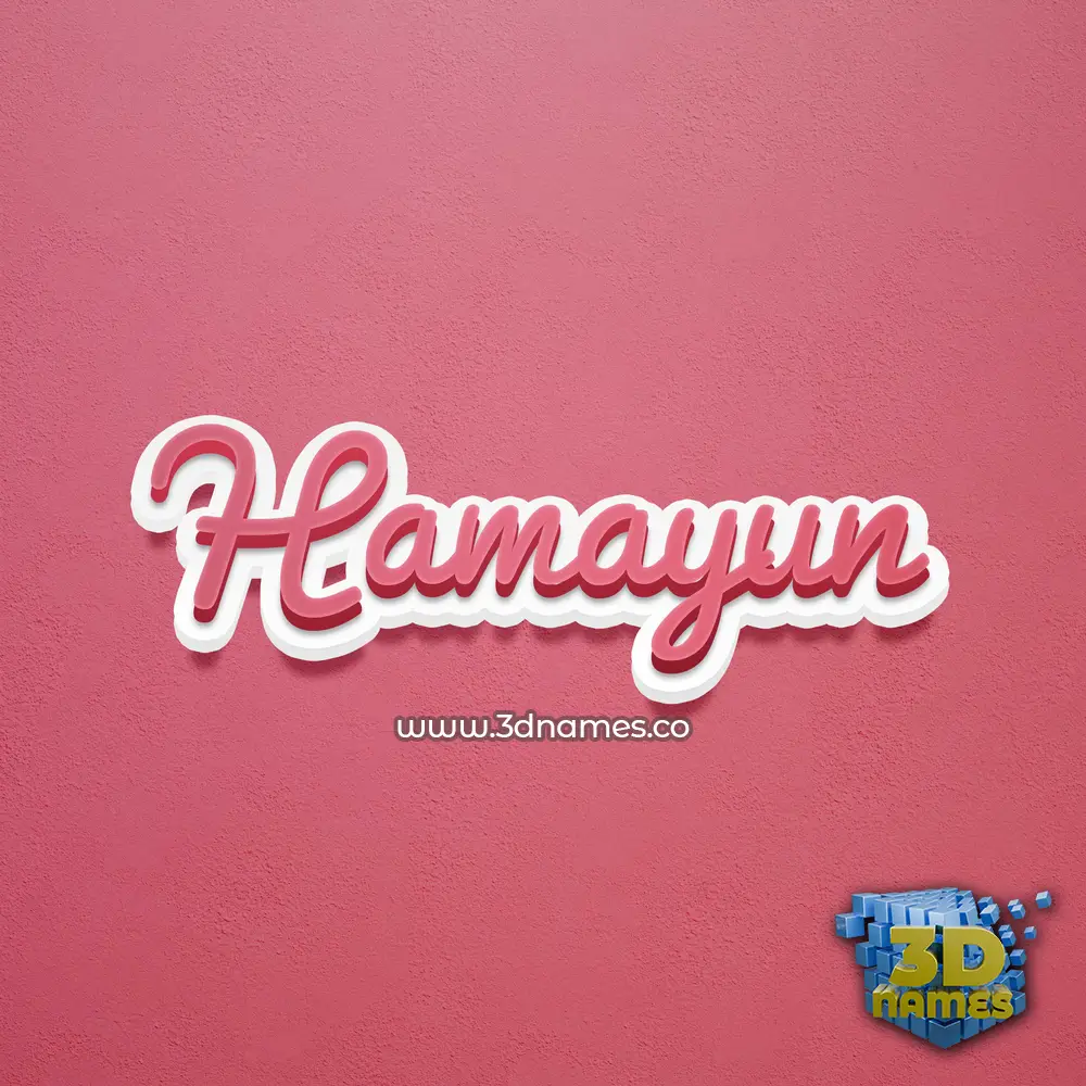 hamayun in Red Scribble style - 3D name wallpaper hamayun in Red Scribble style - 3D name wallpaper