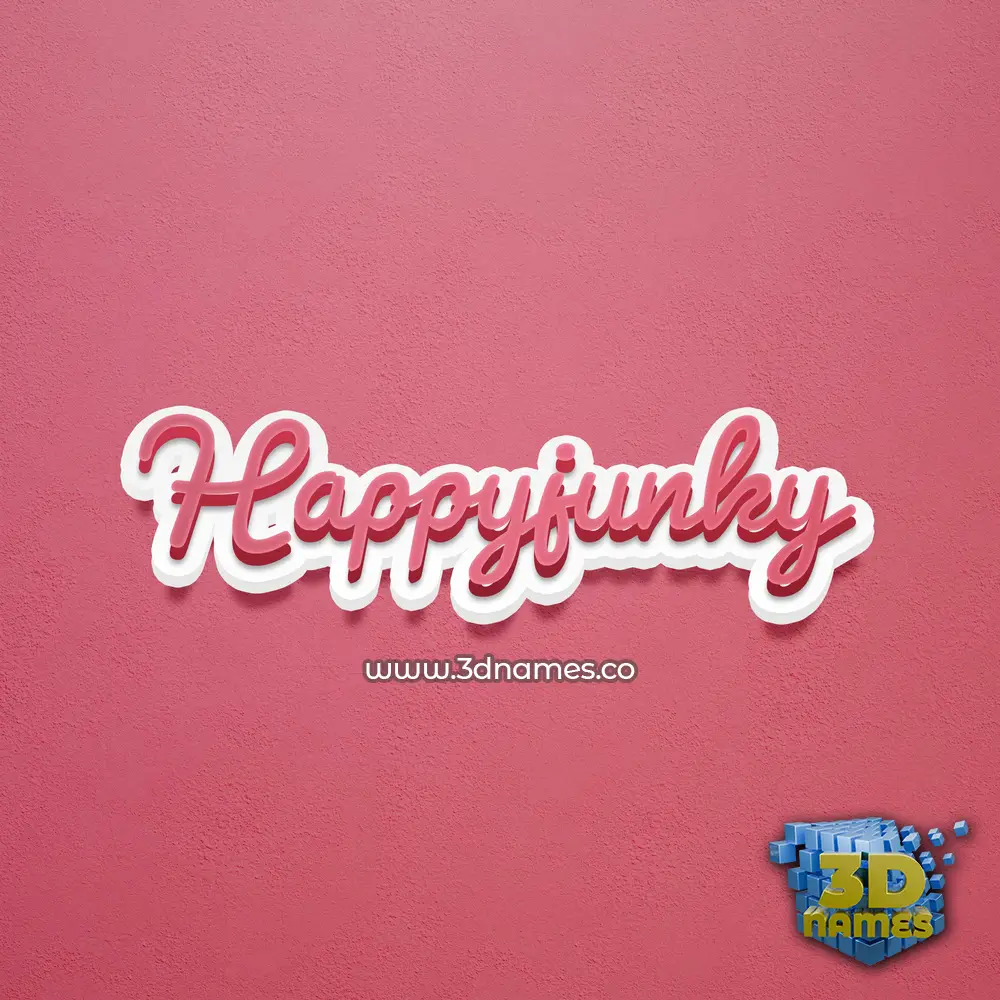happyjunky in Red Scribble style - 3D name wallpaper happyjunky in Red Scribble style - 3D name wallpaper