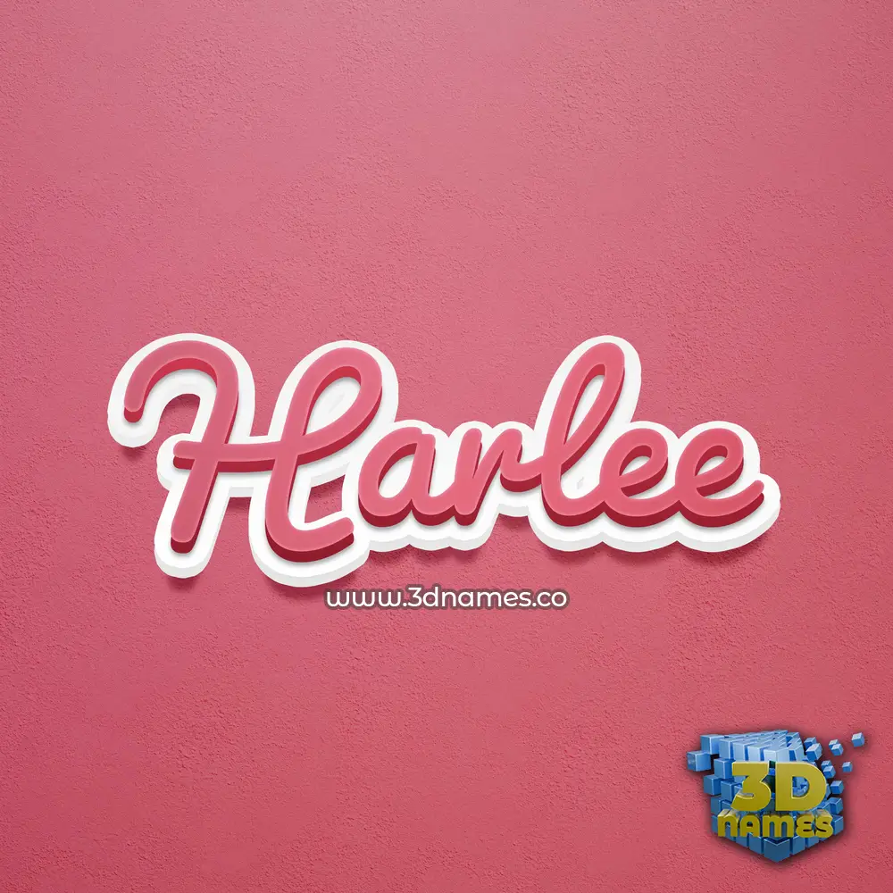 harlee in Red Scribble style - 3D name wallpaper harlee in Red Scribble style - 3D name wallpaper
