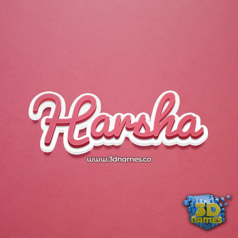 harsha in Red Scribble style - 3D name wallpaper harsha in Red Scribble style - 3D name wallpaper