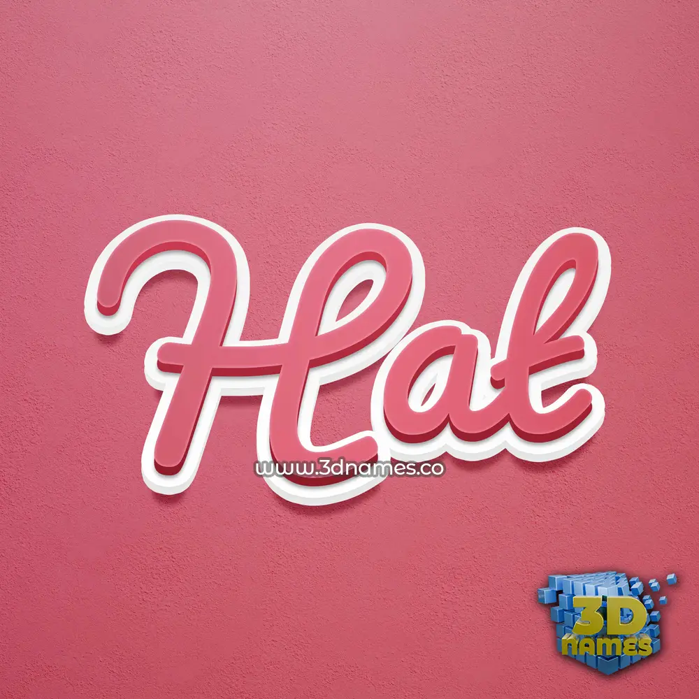 hat in Red Scribble style - 3D name wallpaper hat in Red Scribble style - 3D name wallpaper