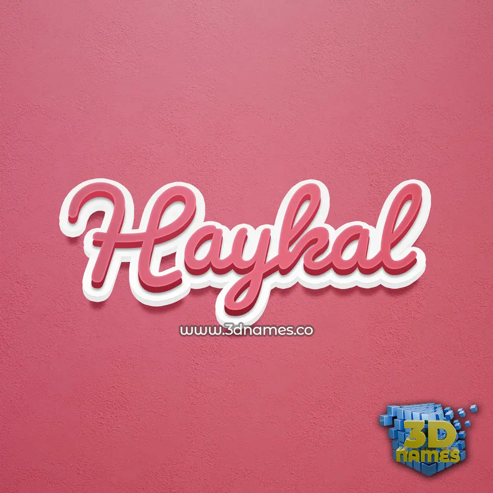 haykal in Red Scribble style - 3D name wallpaper haykal in Red Scribble style - 3D name wallpaper