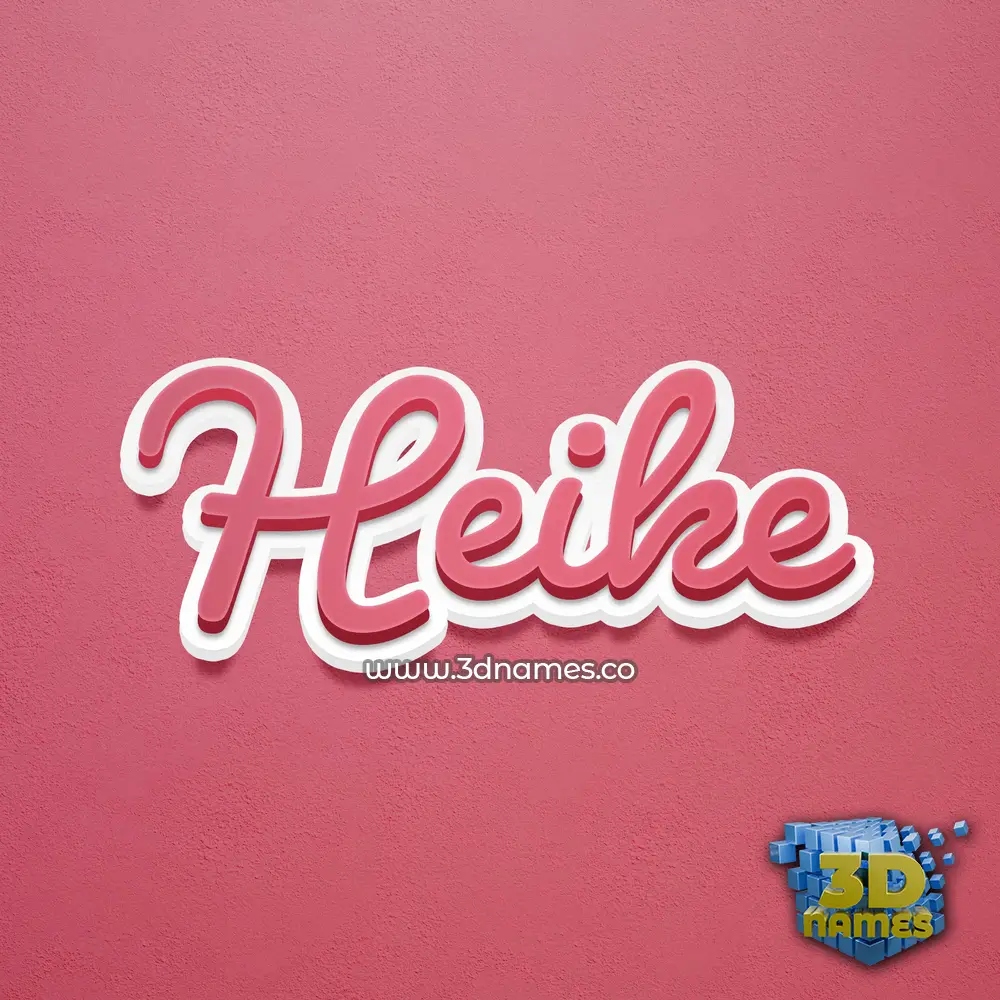 heike in Red Scribble style - 3D name wallpaper heike in Red Scribble style - 3D name wallpaper
