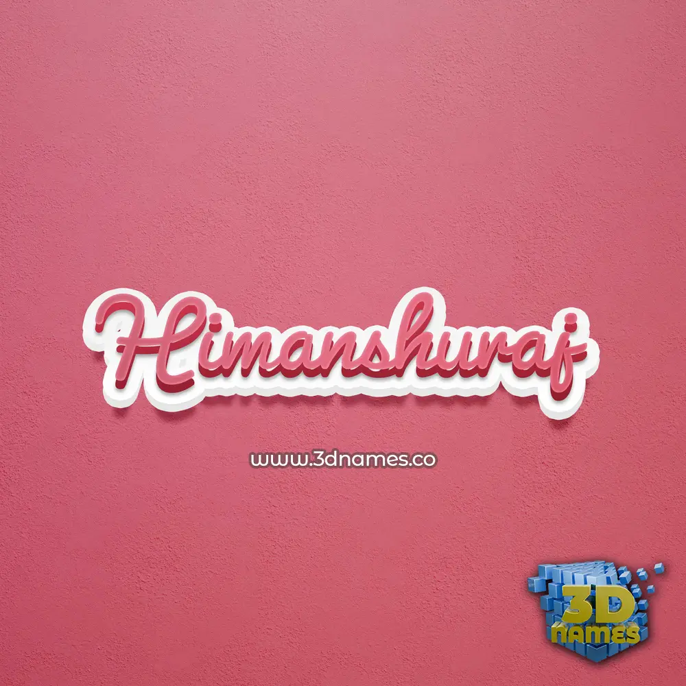 himanshuraj in Red Scribble style - 3D name wallpaper himanshuraj in Red Scribble style - 3D name wallpaper