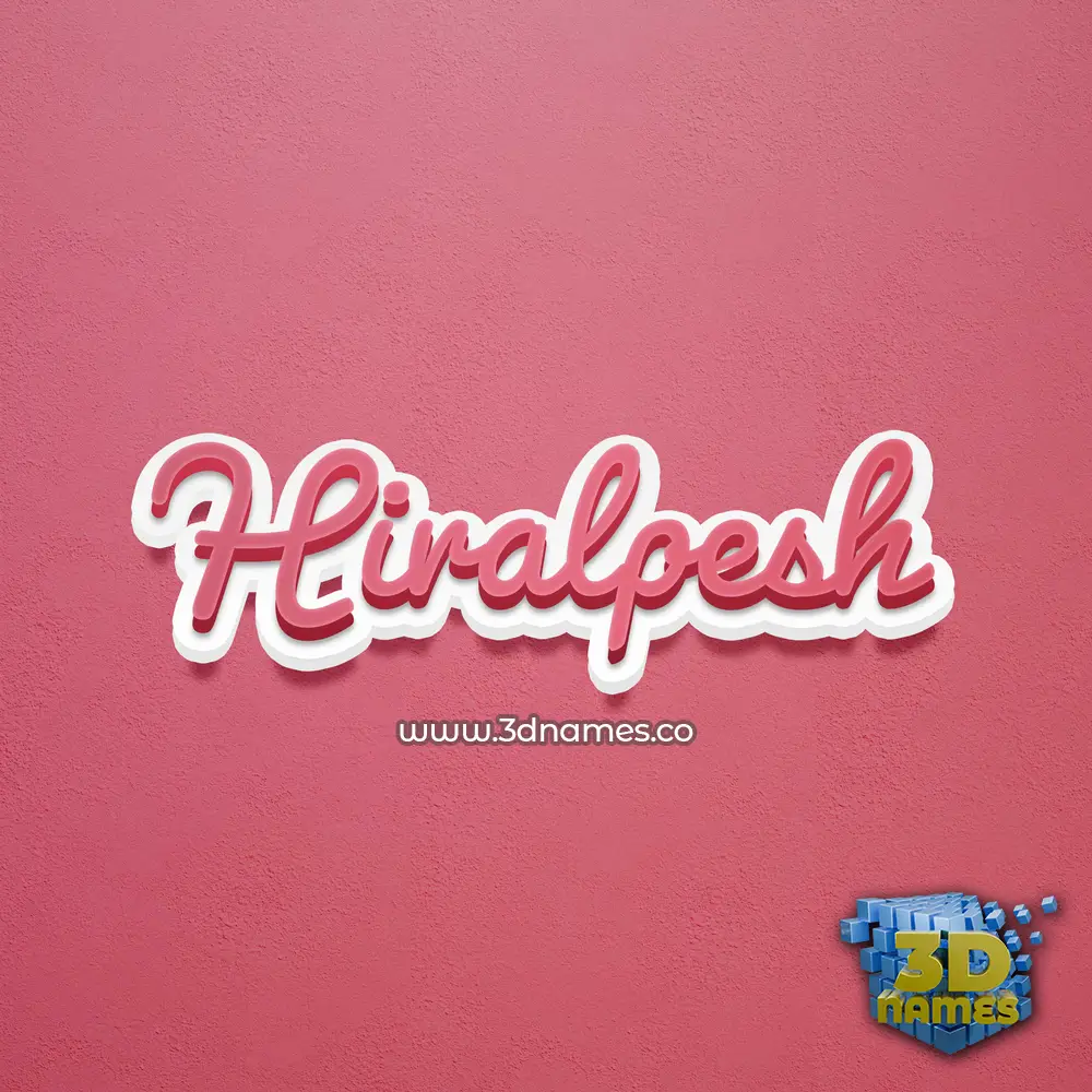 hiralpesh in Red Scribble style - 3D name wallpaper hiralpesh in Red Scribble style - 3D name wallpaper
