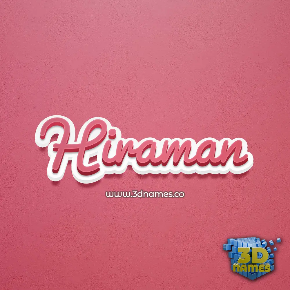 hiraman in Red Scribble style - 3D name wallpaper hiraman in Red Scribble style - 3D name wallpaper