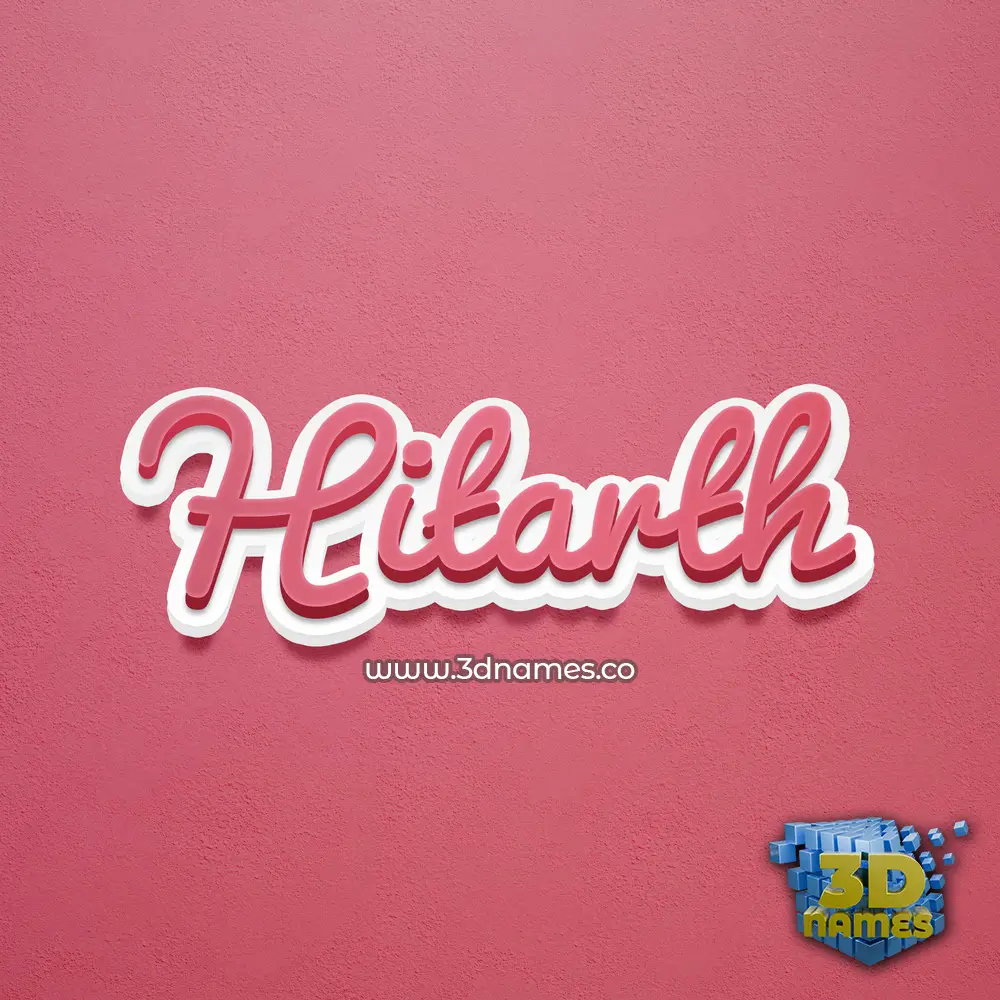 hitarth in Red Scribble style - 3D name wallpaper hitarth in Red Scribble style - 3D name wallpaper