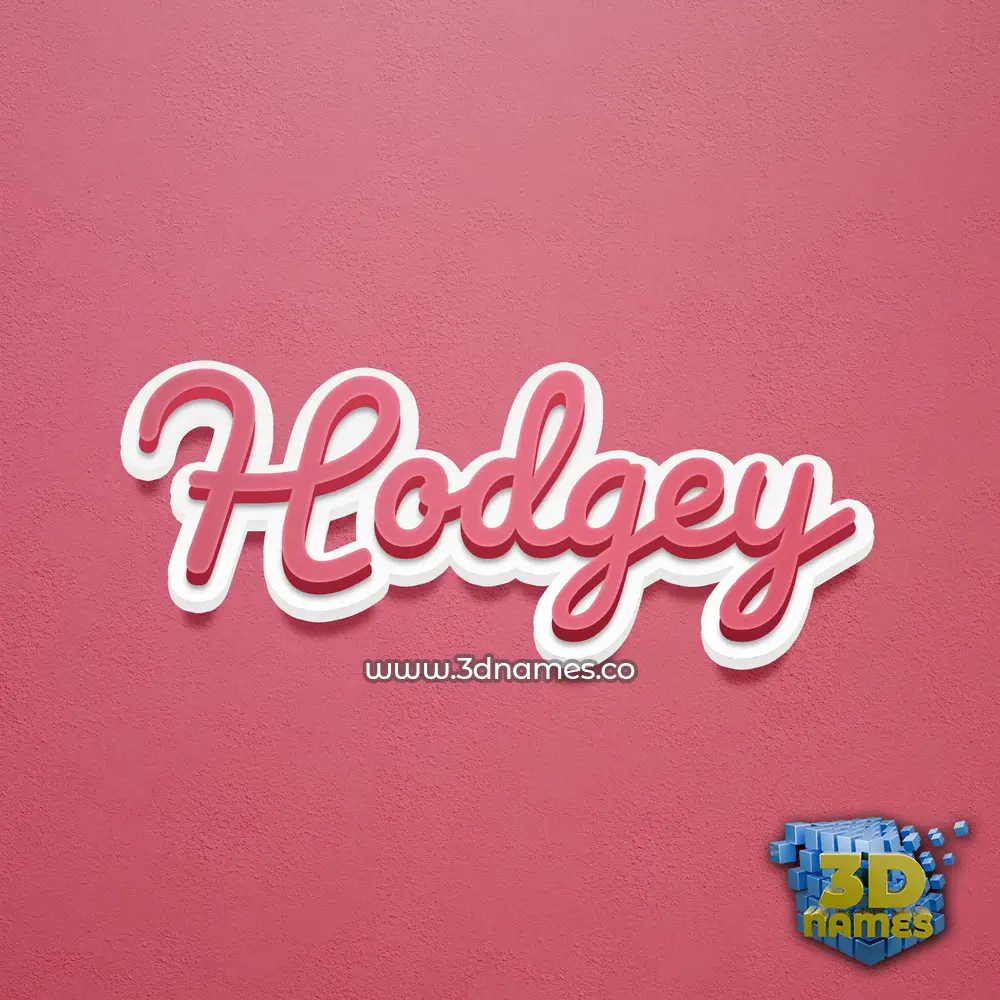 hodgey in Red Scribble style - 3D name wallpaper hodgey in Red Scribble style - 3D name wallpaper