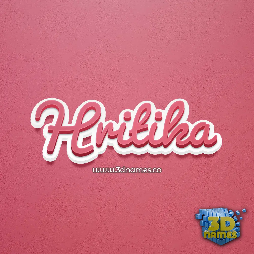 hritika in Red Scribble style - 3D name wallpaper hritika in Red Scribble style - 3D name wallpaper