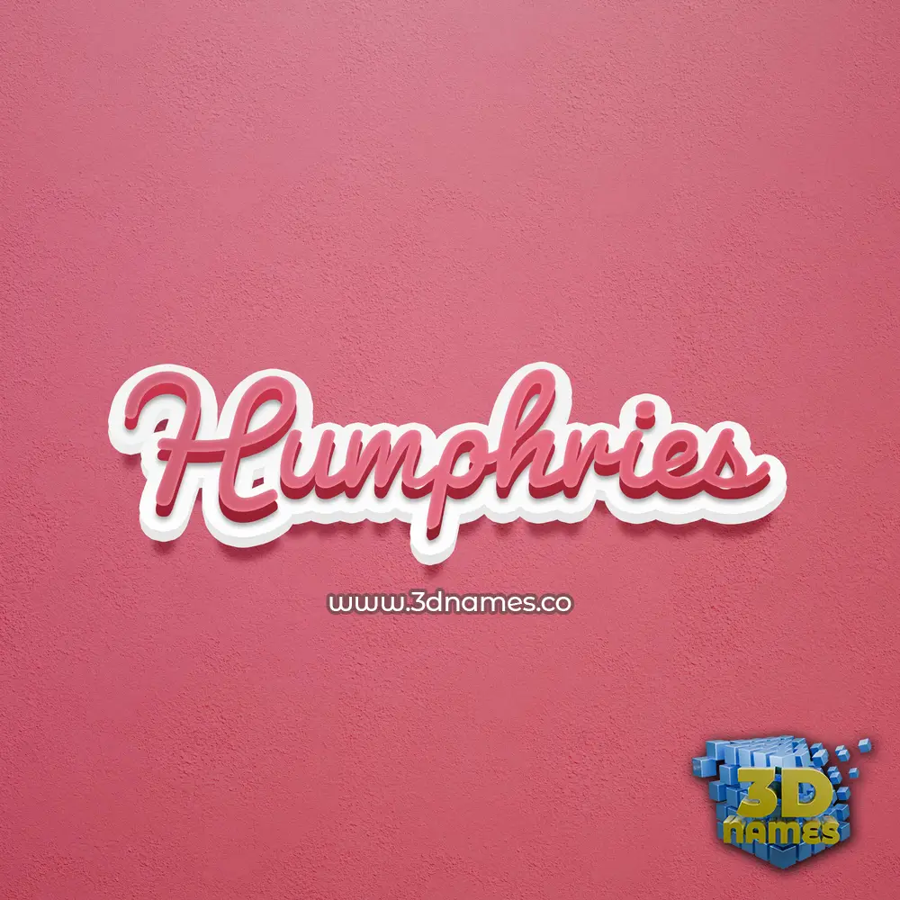 humphries in Red Scribble style - 3D name wallpaper humphries in Red Scribble style - 3D name wallpaper