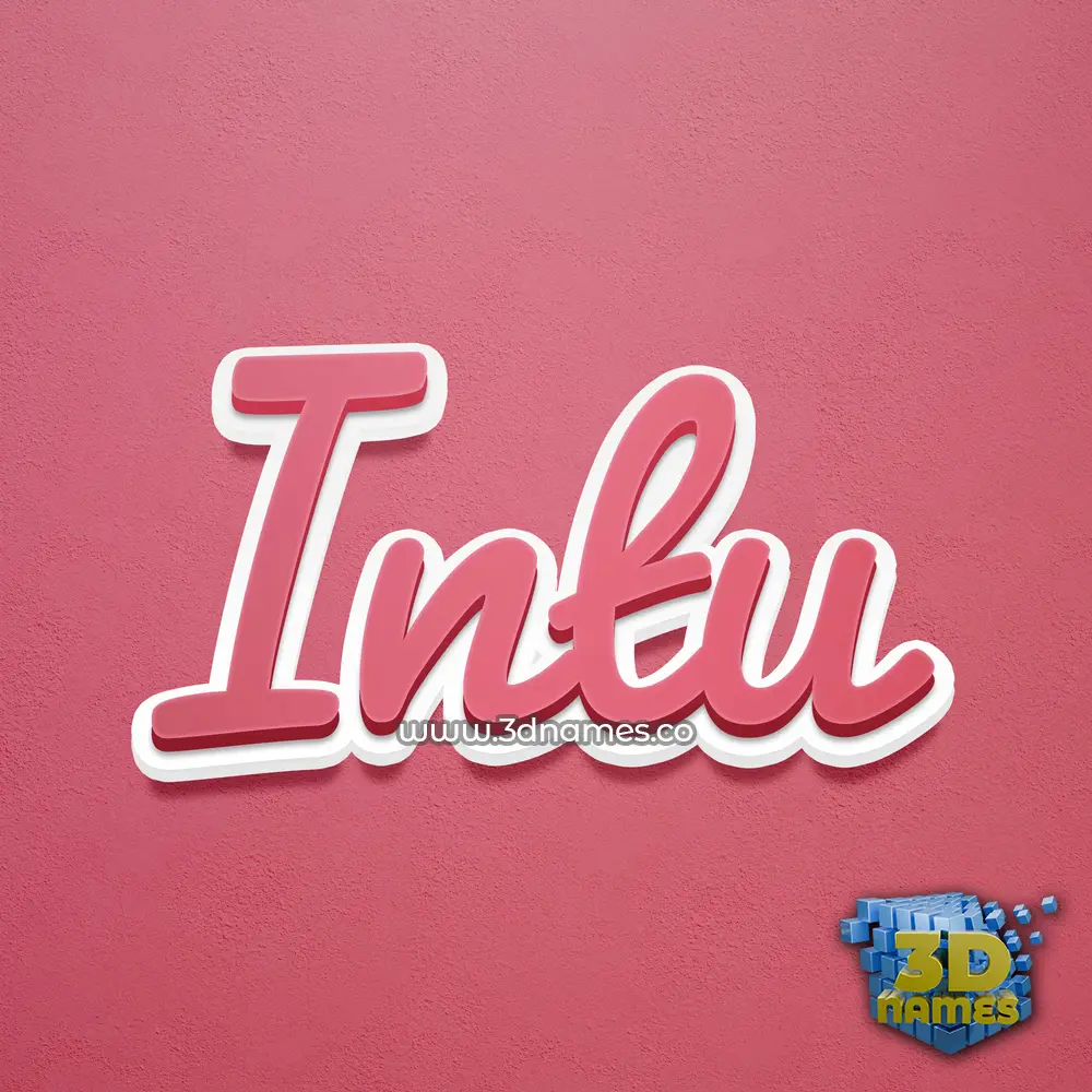 intu in Red Scribble style - 3D name wallpaper intu in Red Scribble style - 3D name wallpaper