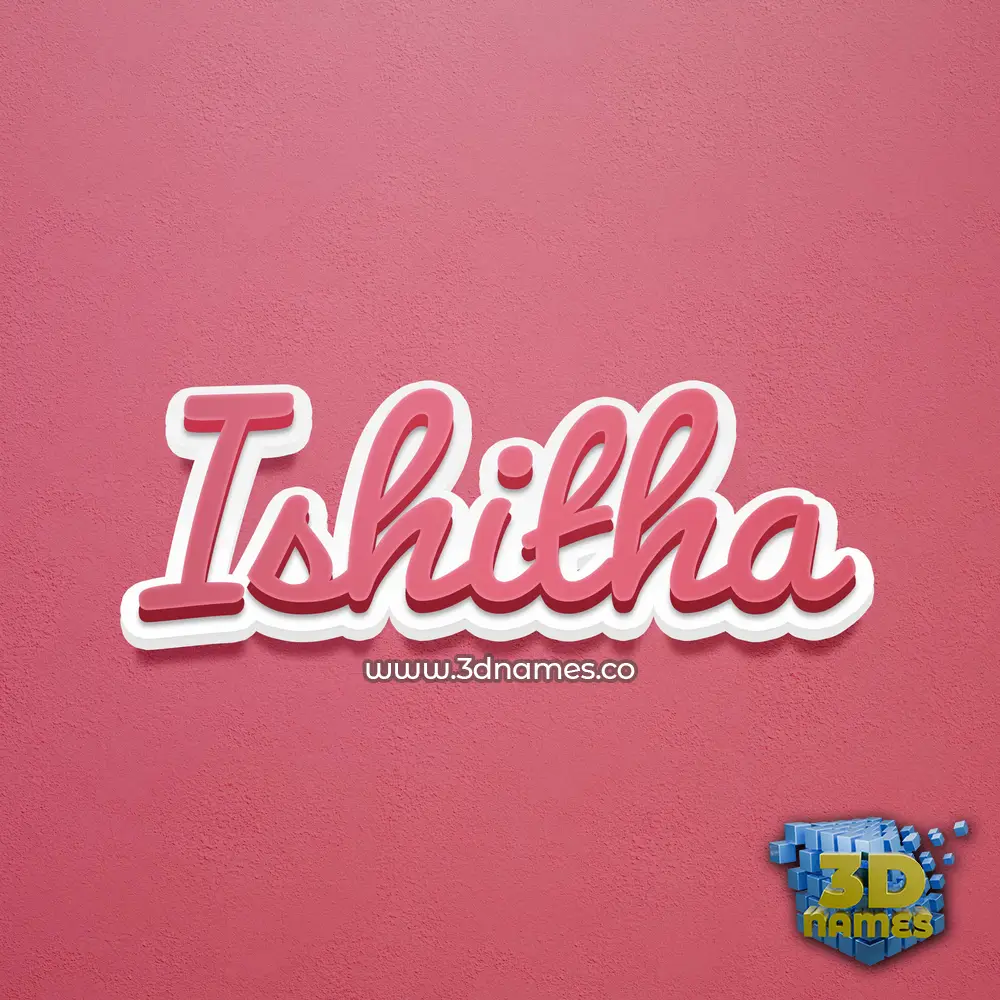ishitha in Red Scribble style - 3D name wallpaper ishitha in Red Scribble style - 3D name wallpaper