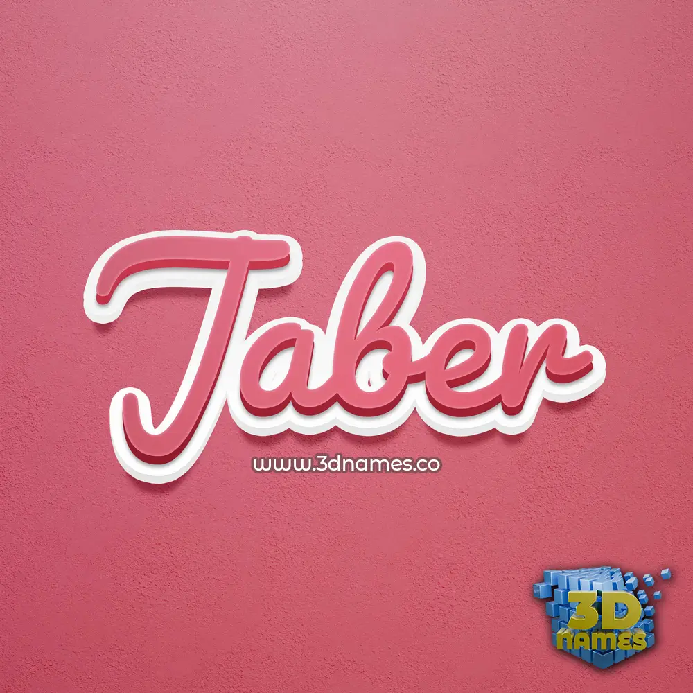 jaber in Red Scribble style - 3D name wallpaper jaber in Red Scribble style - 3D name wallpaper