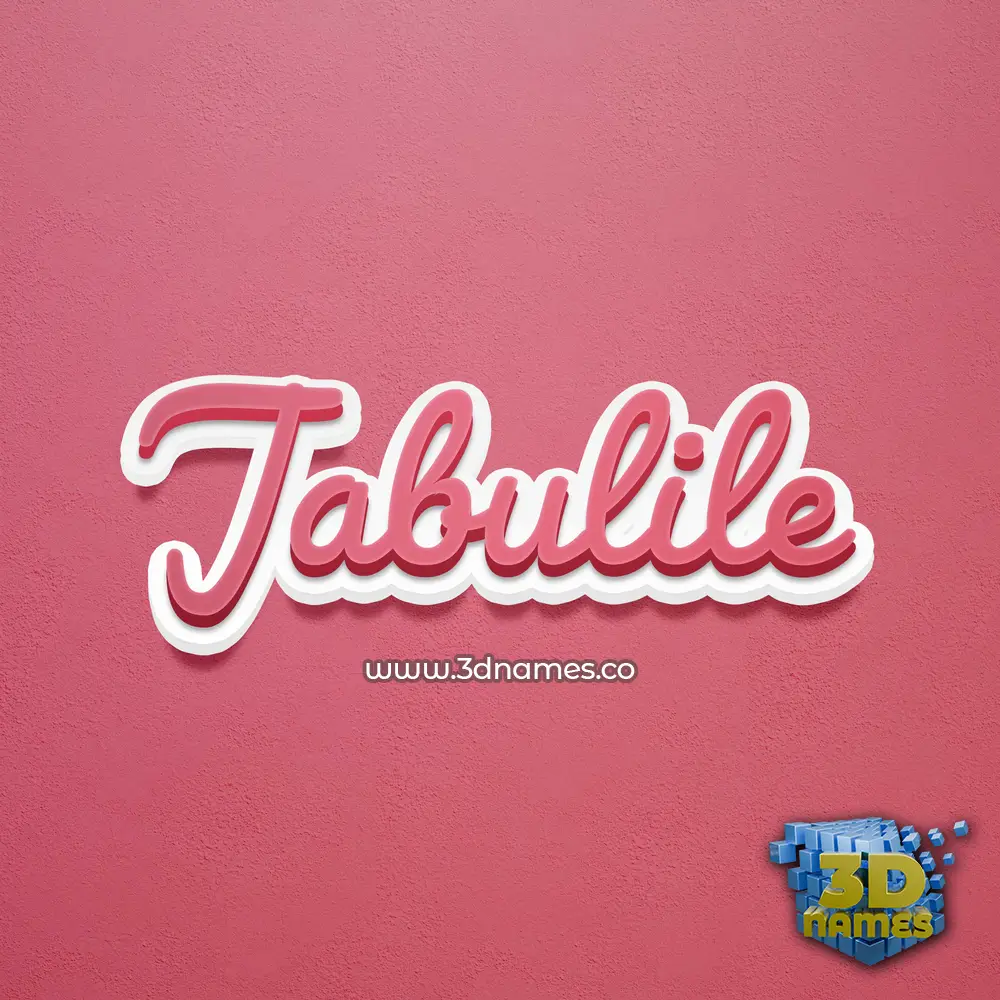 jabulile in Red Scribble style - 3D name wallpaper jabulile in Red Scribble style - 3D name wallpaper