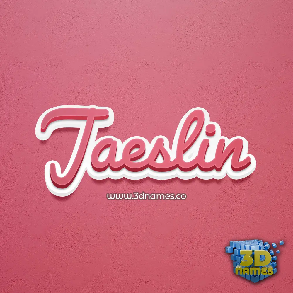 jaeslin in Red Scribble style - 3D name wallpaper jaeslin in Red Scribble style - 3D name wallpaper