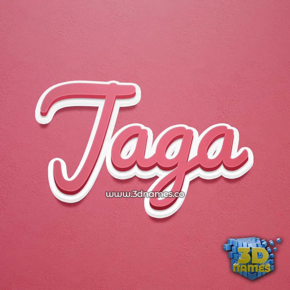 jaga in Red Scribble style - 3D name wallpaper jaga in Red Scribble style - 3D name wallpaper
