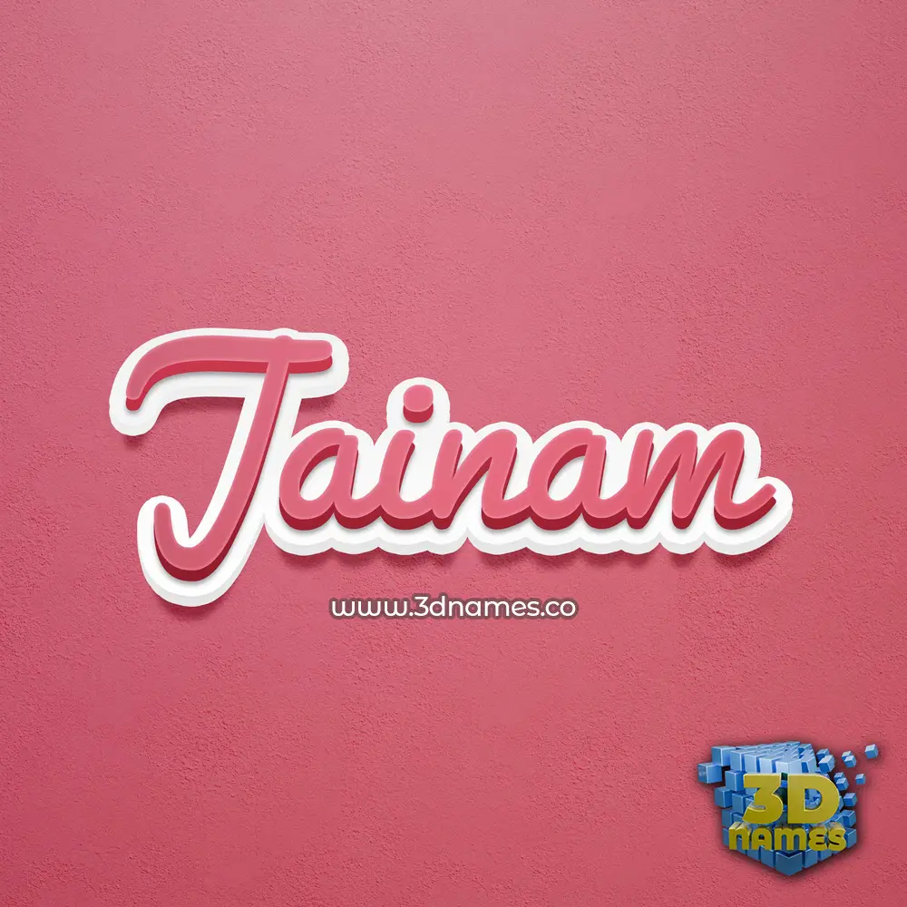 jainam in Red Scribble style - 3D name wallpaper jainam in Red Scribble style - 3D name wallpaper