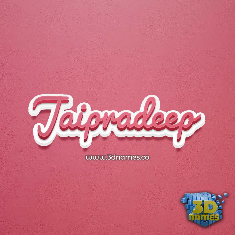 jaipradeep in Red Scribble style - 3D name wallpaper jaipradeep in Red Scribble style - 3D name wallpaper