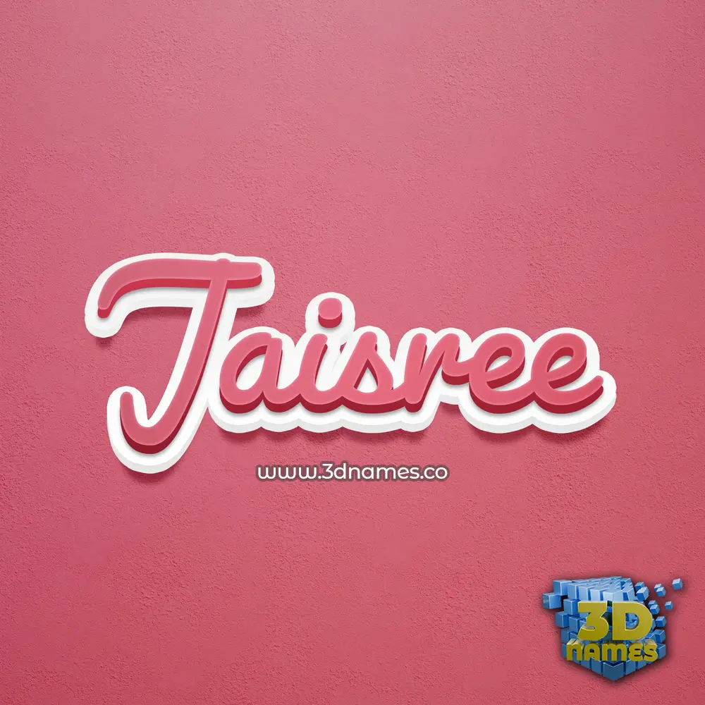 jaisree in Red Scribble style - 3D name wallpaper jaisree in Red Scribble style - 3D name wallpaper