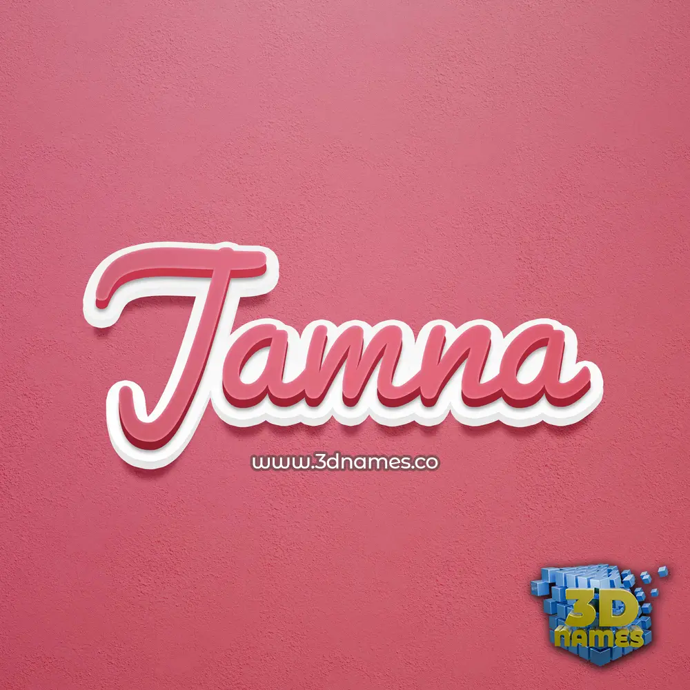 jamna in Red Scribble style - 3D name wallpaper jamna in Red Scribble style - 3D name wallpaper
