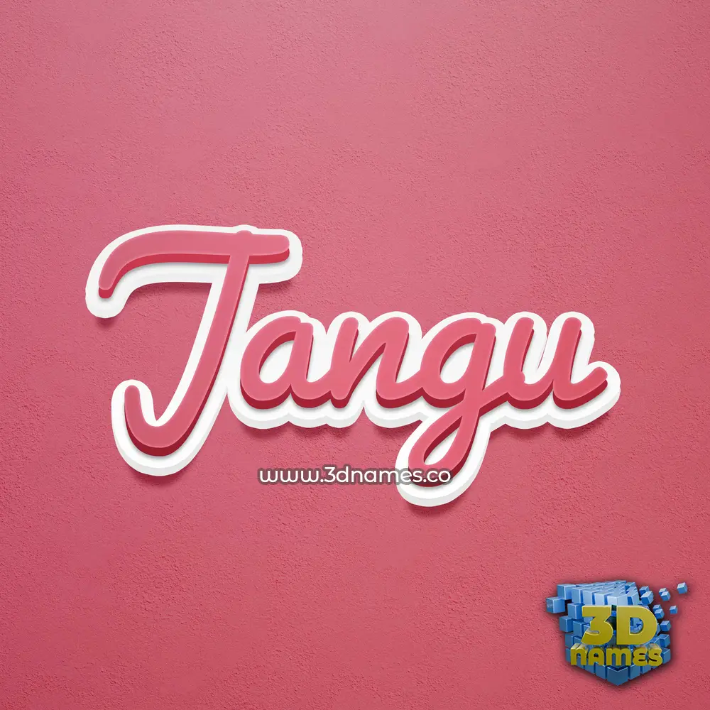 jangu in Red Scribble style - 3D name wallpaper jangu in Red Scribble style - 3D name wallpaper