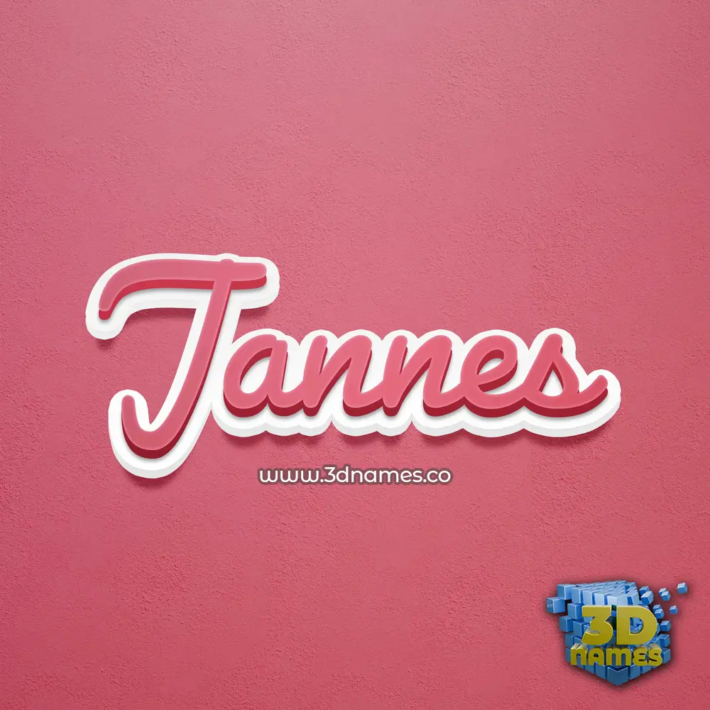 jannes in Red Scribble style - 3D name wallpaper jannes in Red Scribble style - 3D name wallpaper