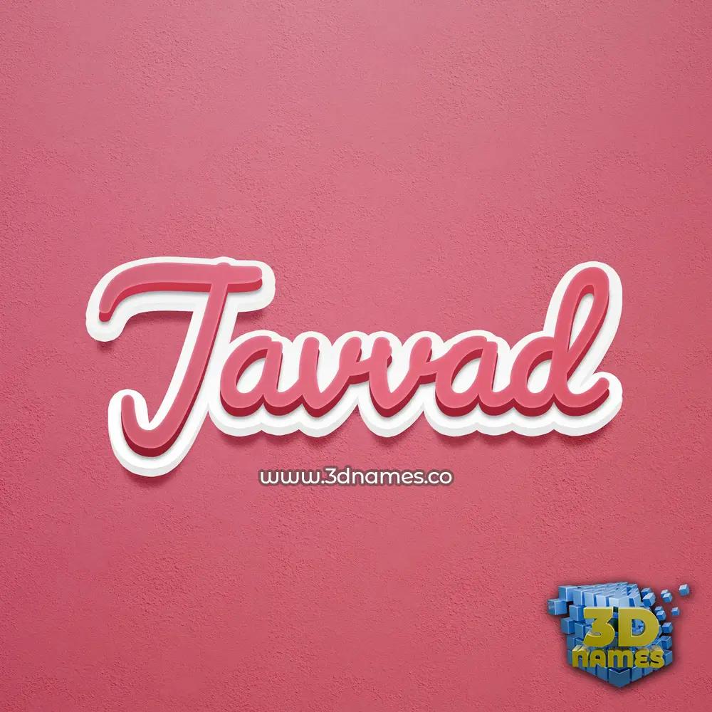 javvad in Red Scribble style - 3D name wallpaper javvad in Red Scribble style - 3D name wallpaper