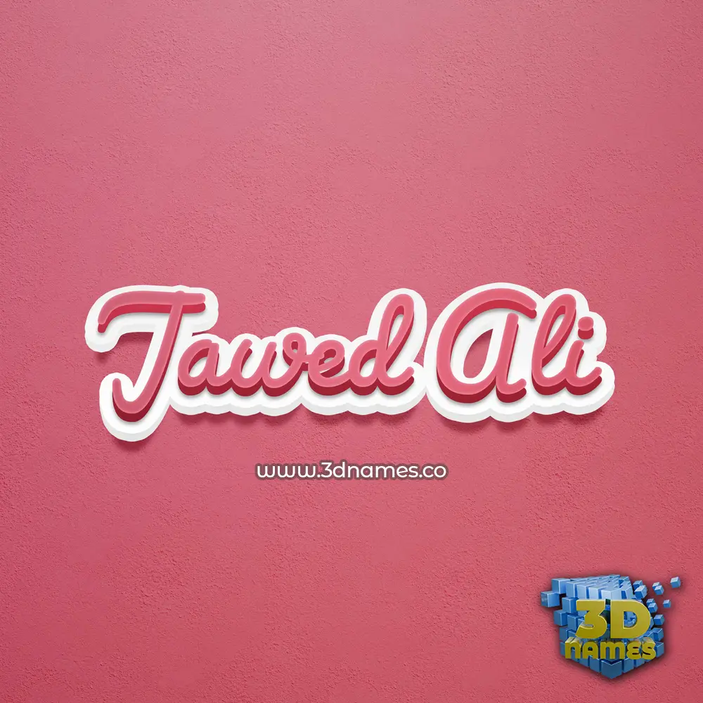 jawed ali in Red Scribble style - 3D name wallpaper jawed ali in Red Scribble style - 3D name wallpaper