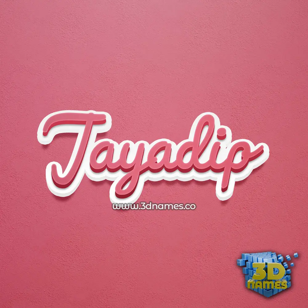 jayadip in Red Scribble style - 3D name wallpaper jayadip in Red Scribble style - 3D name wallpaper