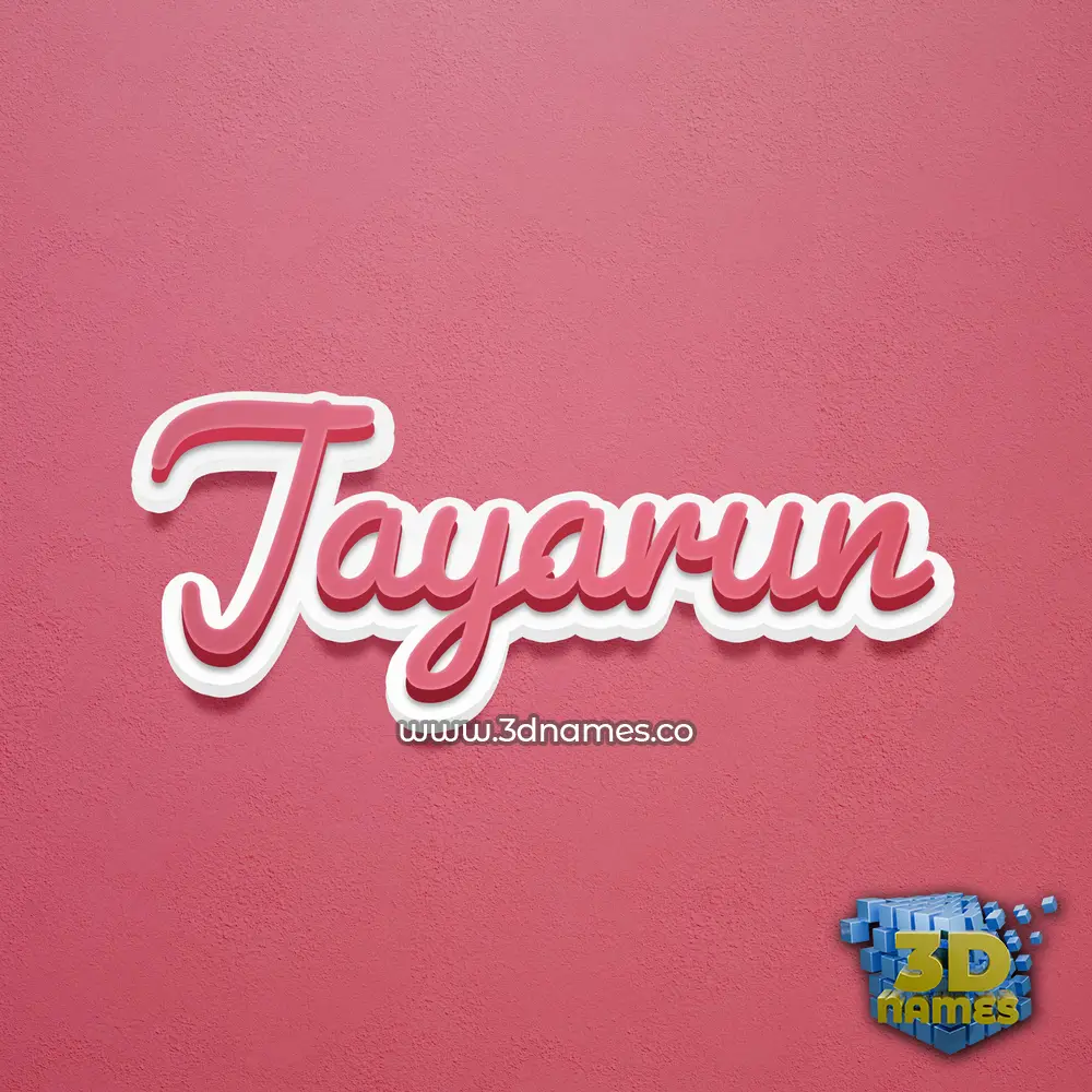 jayarun in Red Scribble style - 3D name wallpaper jayarun in Red Scribble style - 3D name wallpaper