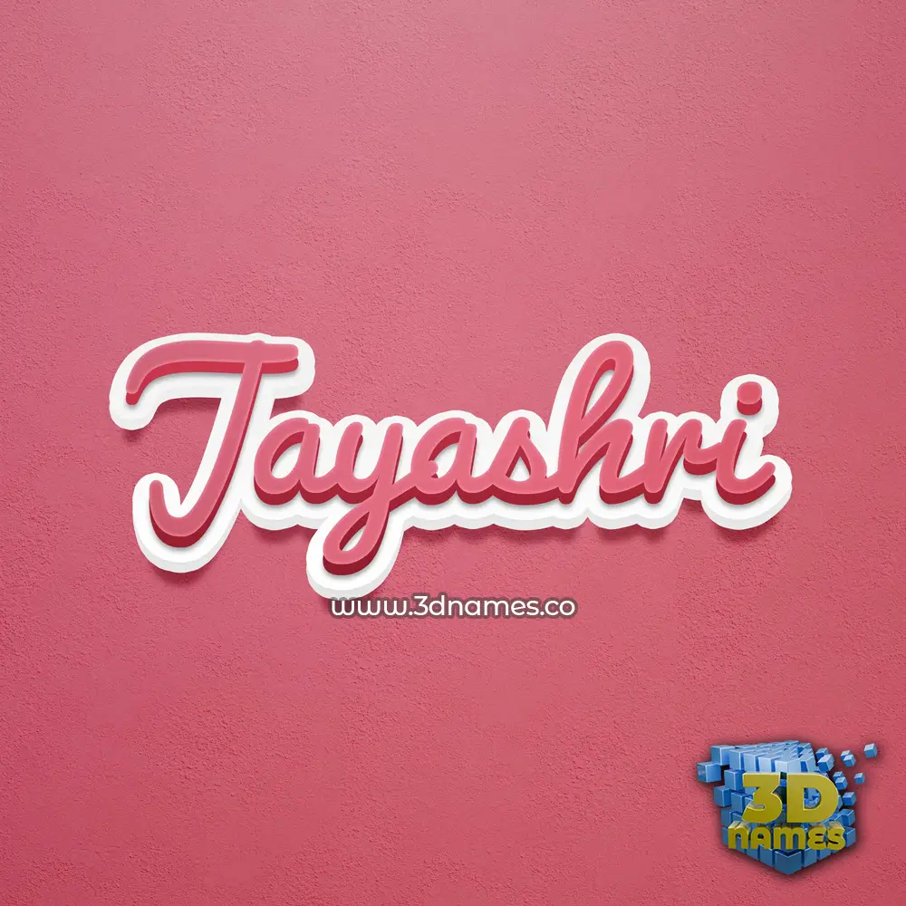 jayashri in Red Scribble style - 3D name wallpaper jayashri in Red Scribble style - 3D name wallpaper