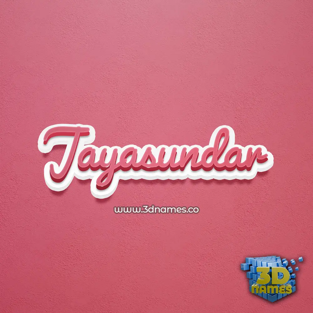 jayasundar in Red Scribble style - 3D name wallpaper jayasundar in Red Scribble style - 3D name wallpaper