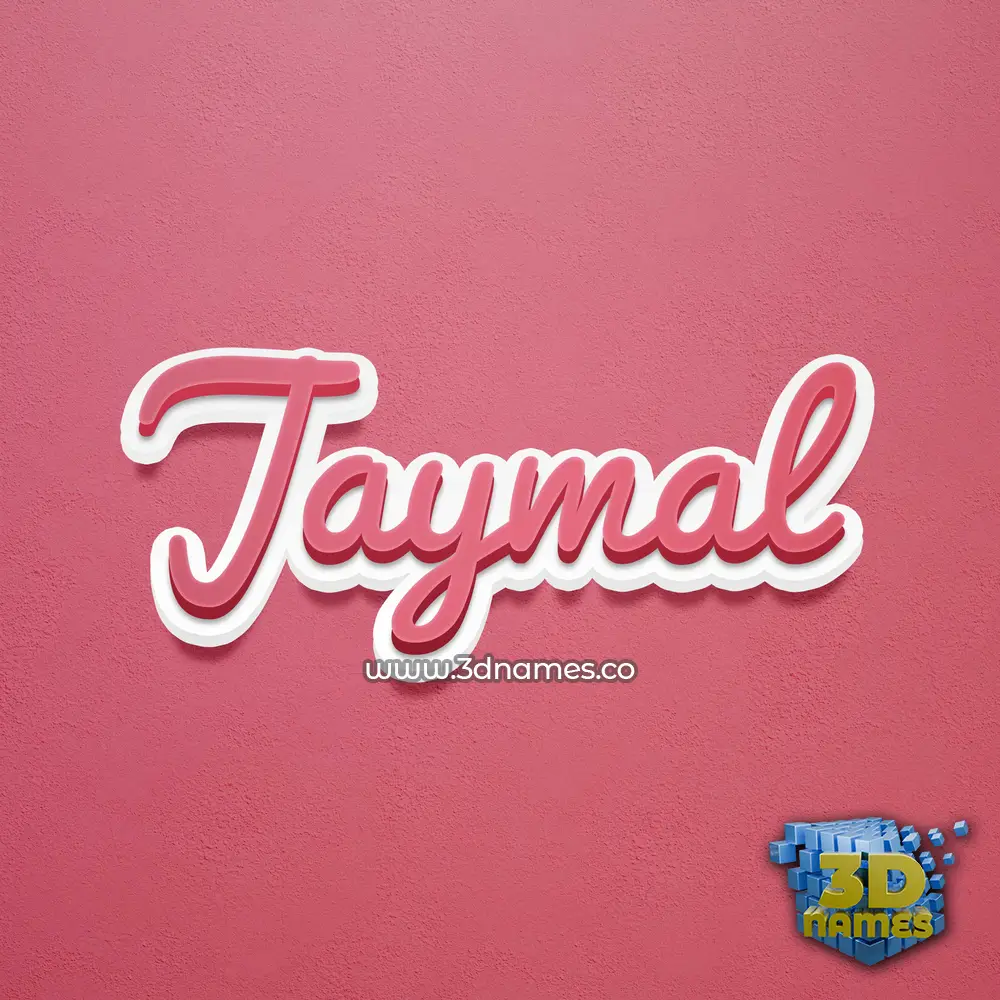 jaymal in Red Scribble style - 3D name wallpaper jaymal in Red Scribble style - 3D name wallpaper