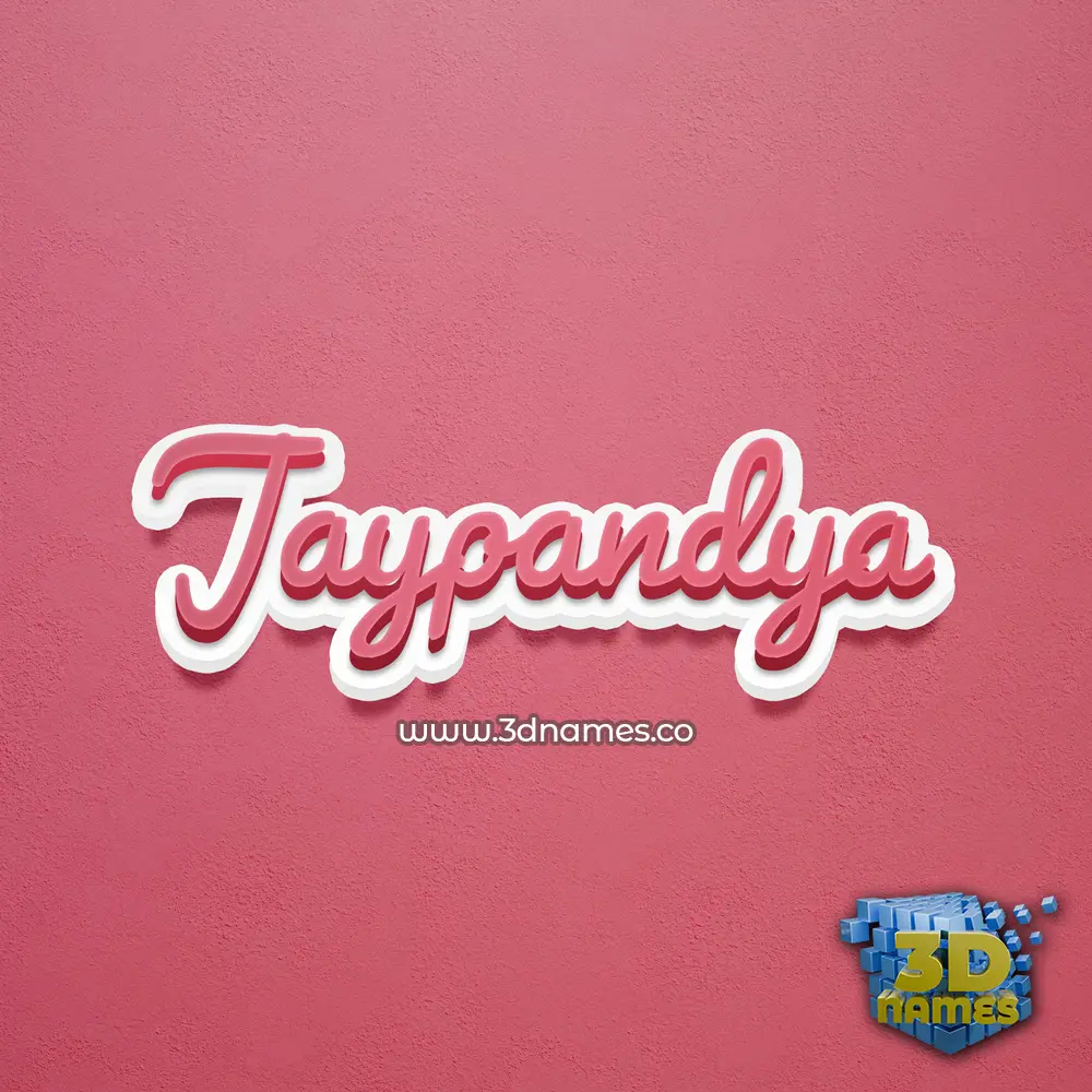 jaypandya in Red Scribble style - 3D name wallpaper jaypandya in Red Scribble style - 3D name wallpaper