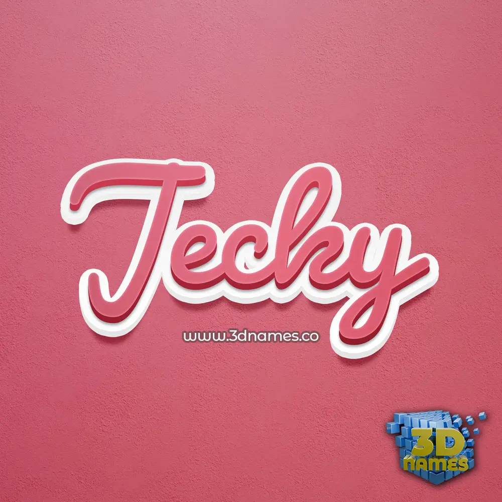 jecky in Red Scribble style - 3D name wallpaper jecky in Red Scribble style - 3D name wallpaper