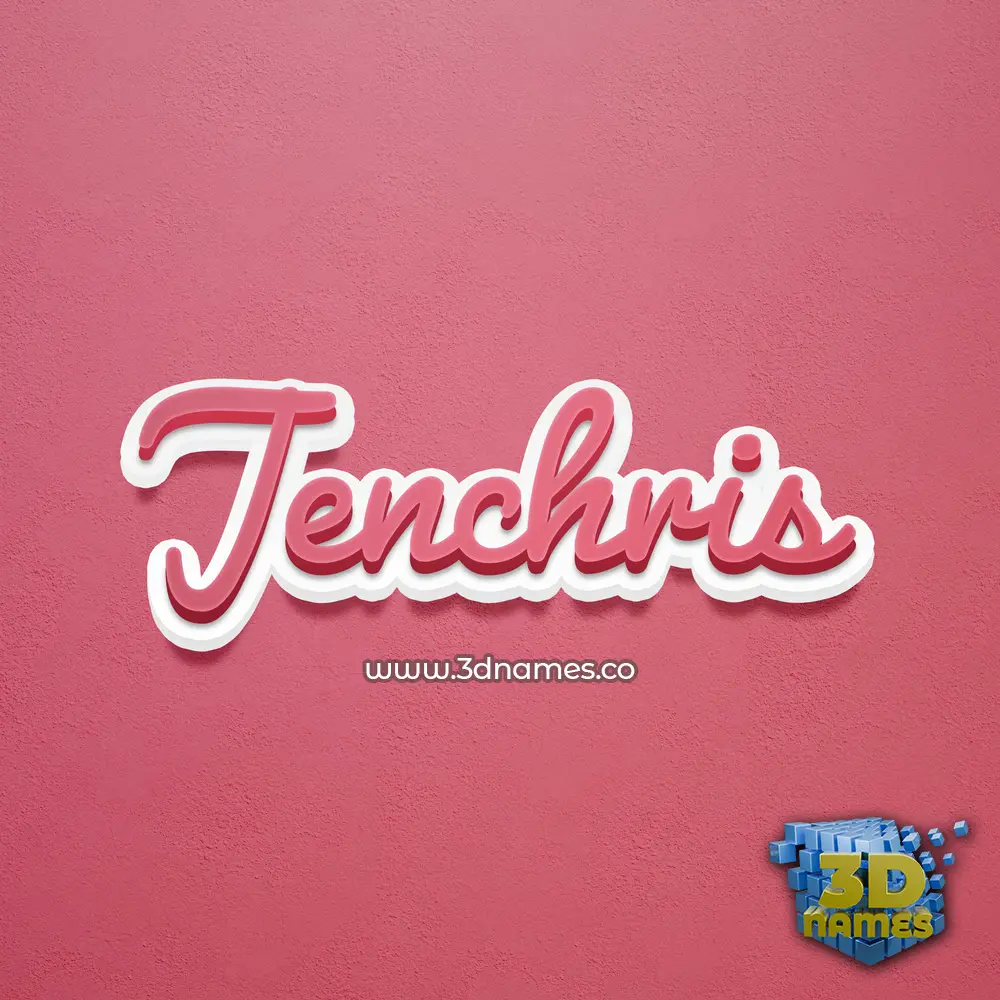 jenchris in Red Scribble style - 3D name wallpaper jenchris in Red Scribble style - 3D name wallpaper
