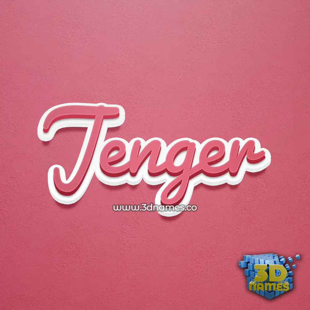 jenger in Red Scribble style - 3D name wallpaper jenger in Red Scribble style - 3D name wallpaper