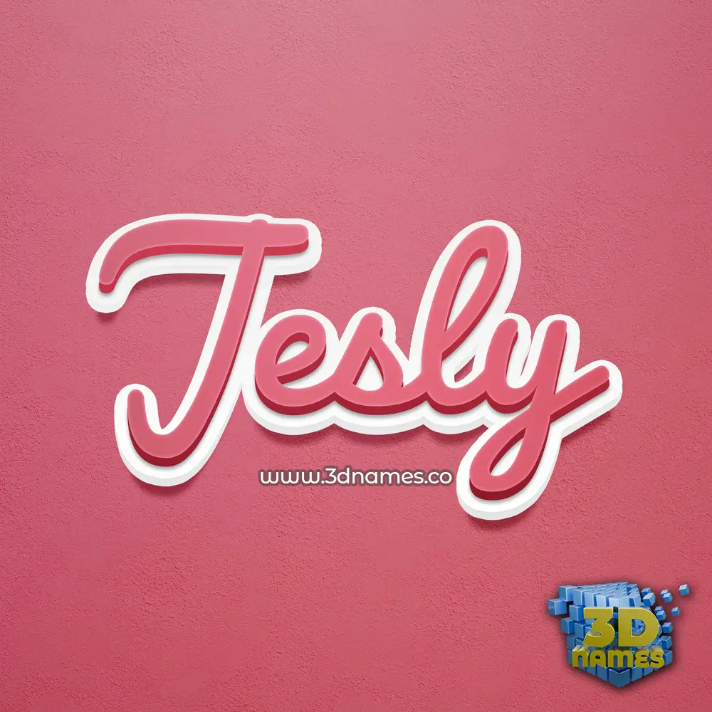 jesly in Red Scribble style - 3D name wallpaper jesly in Red Scribble style - 3D name wallpaper