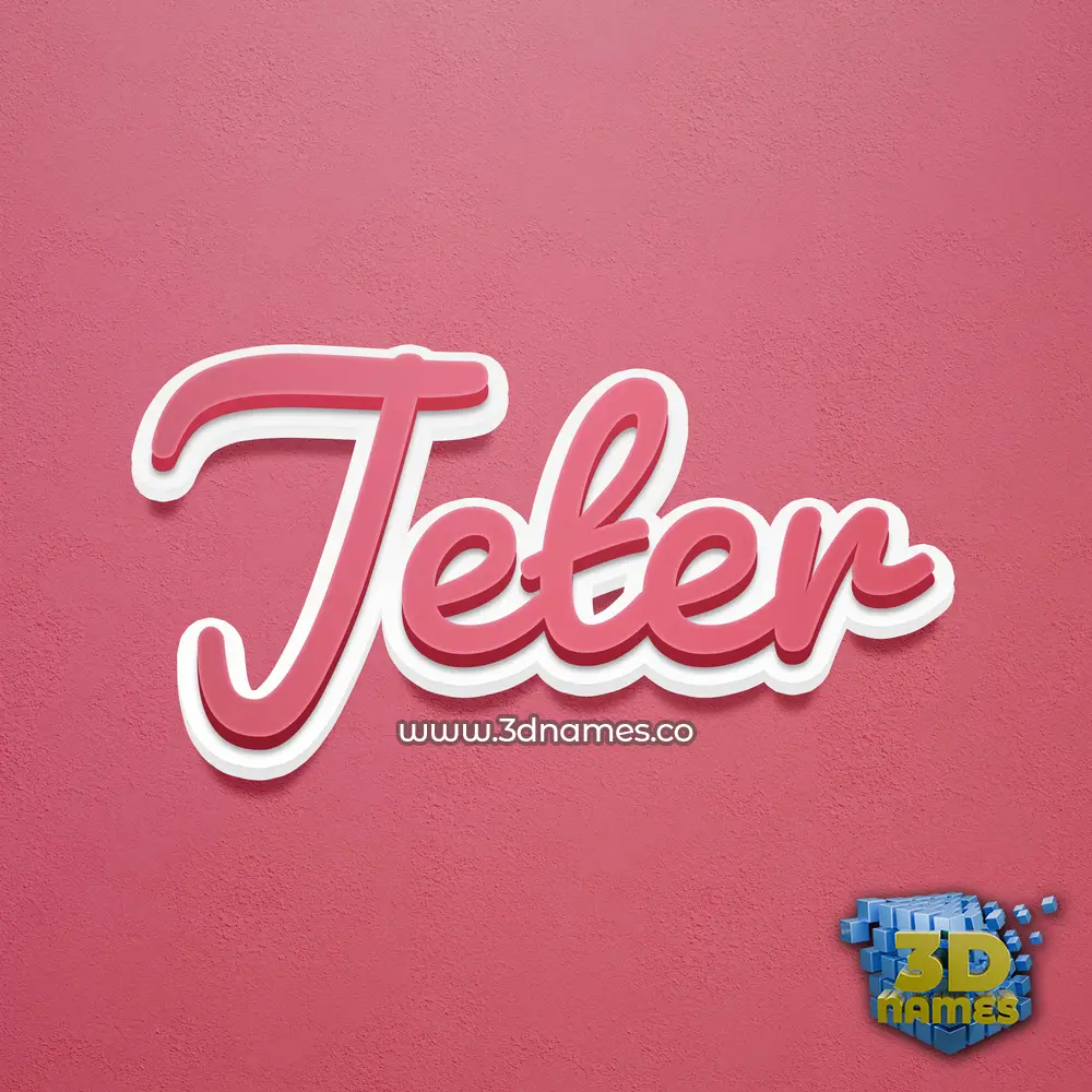 jeter in Red Scribble style - 3D name wallpaper jeter in Red Scribble style - 3D name wallpaper