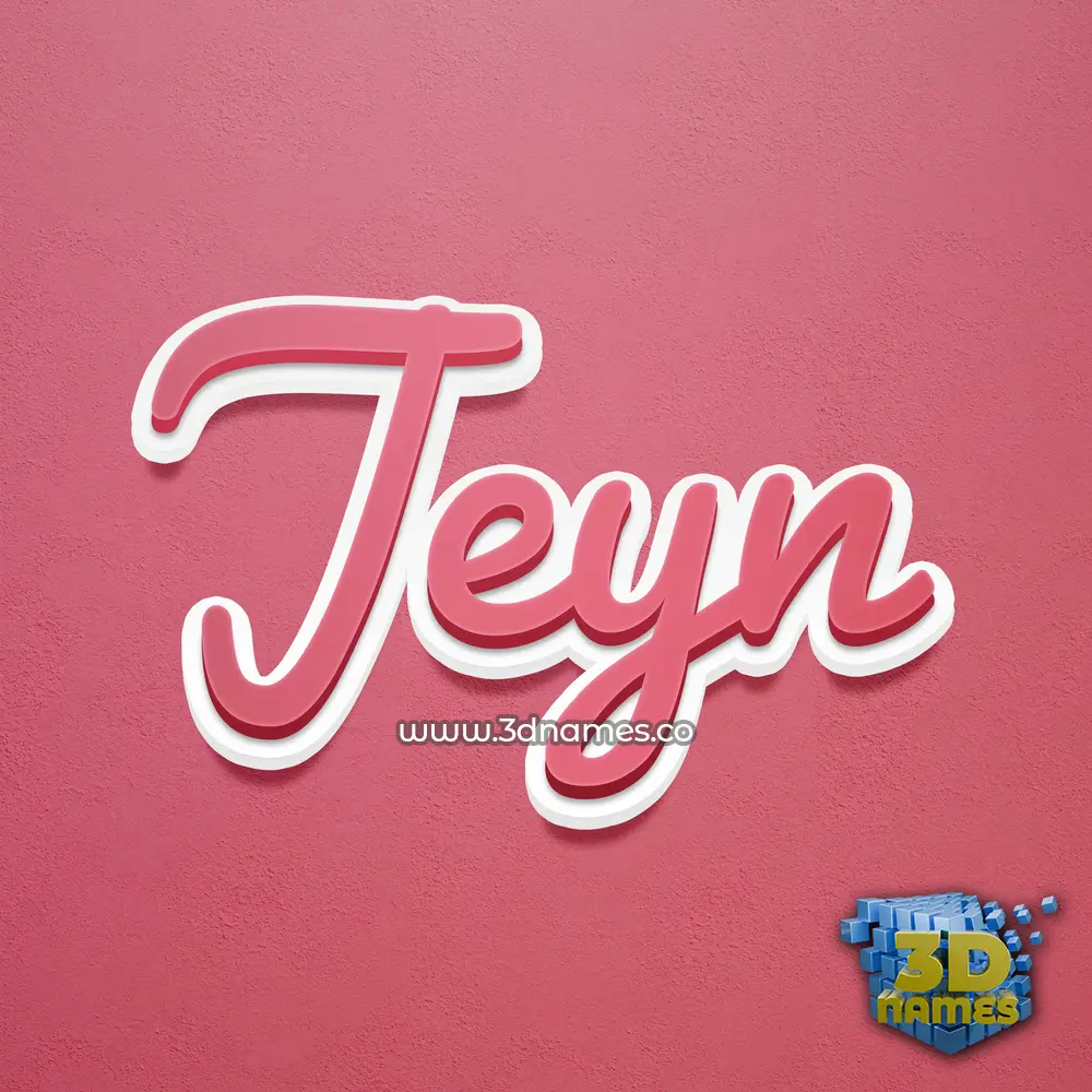 jeyn in Red Scribble style - 3D name wallpaper jeyn in Red Scribble style - 3D name wallpaper