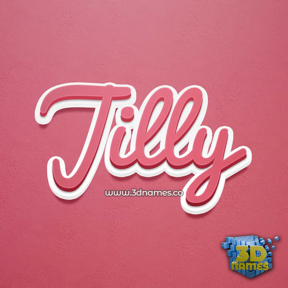 jilly in Red Scribble style - 3D name wallpaper jilly in Red Scribble style - 3D name wallpaper