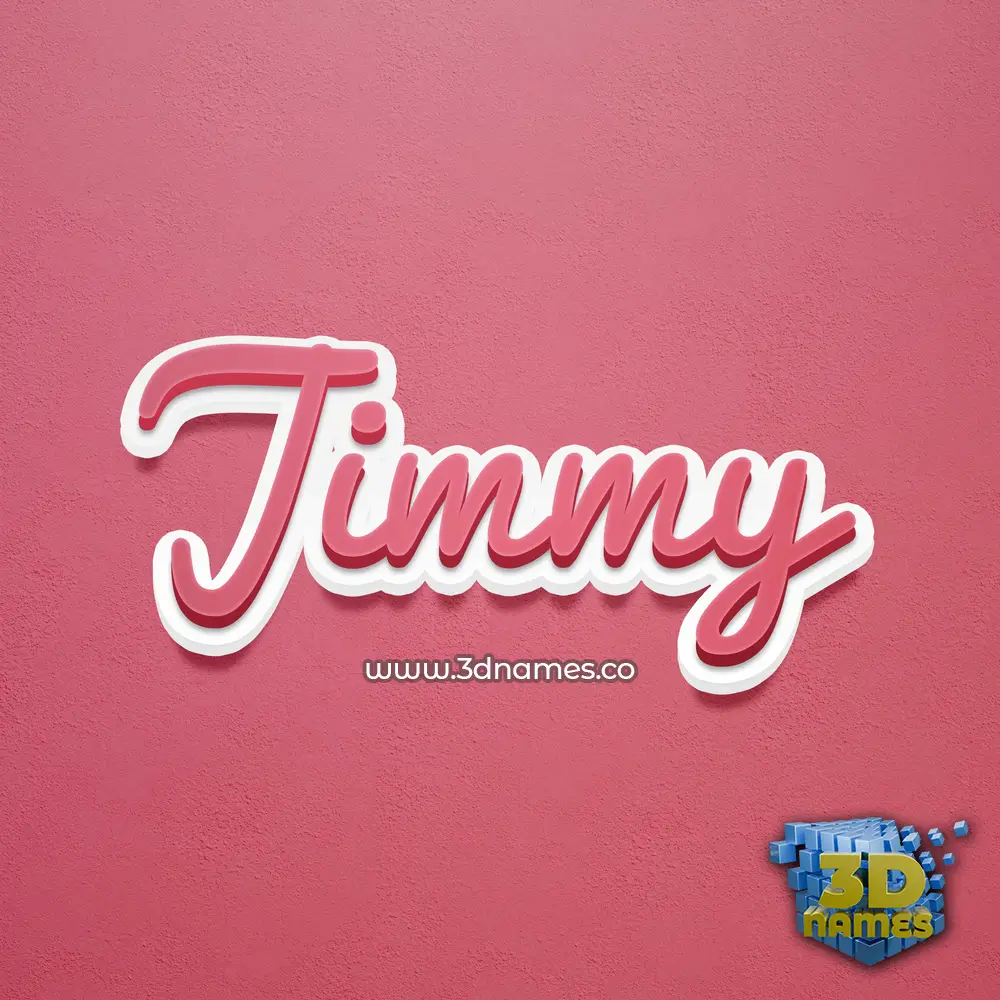 jimmy in Red Scribble style - 3D name wallpaper jimmy in Red Scribble style - 3D name wallpaper