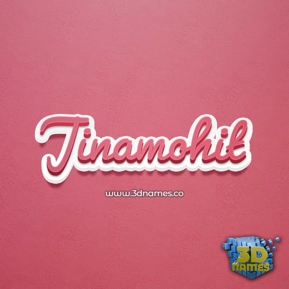 jinamohit in Red Scribble style - 3D name wallpaper jinamohit in Red Scribble style - 3D name wallpaper