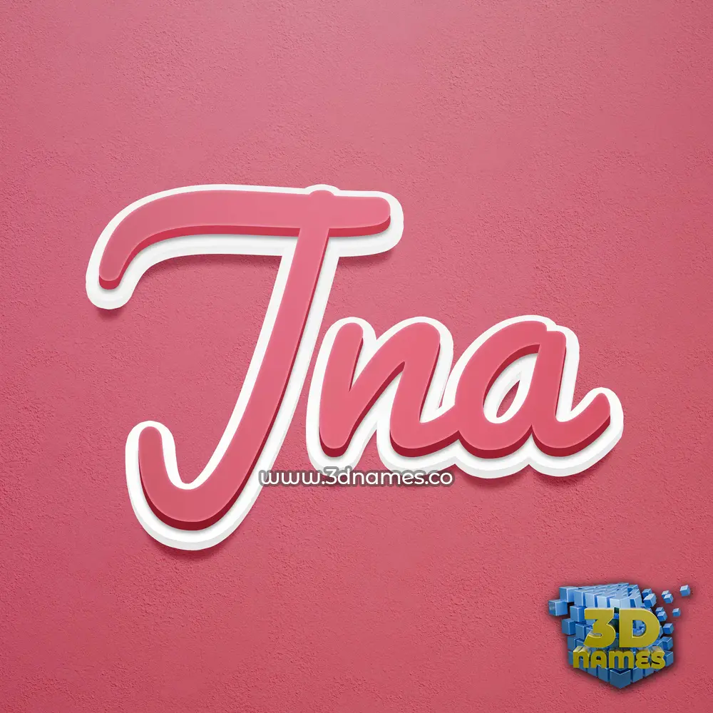jna in Red Scribble style - 3D name wallpaper jna in Red Scribble style - 3D name wallpaper