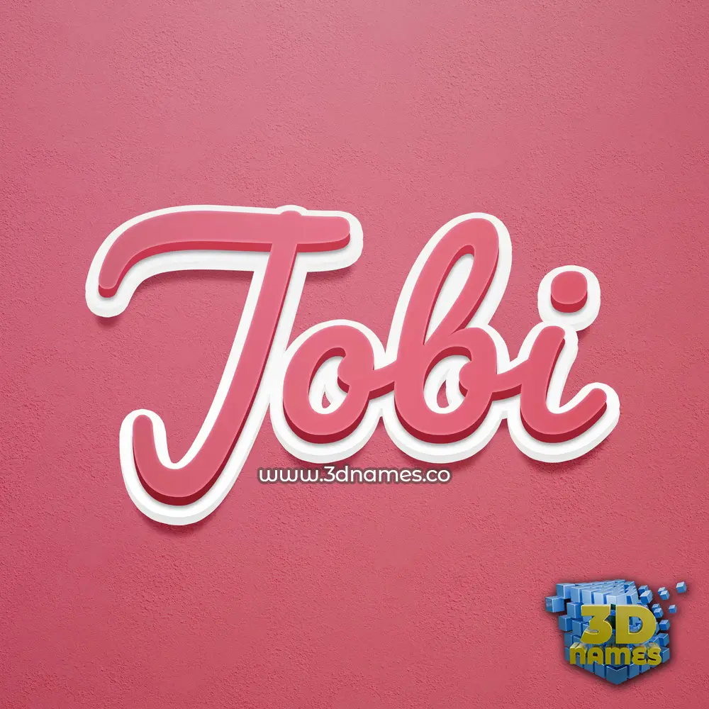 jobi in Red Scribble style - 3D name wallpaper jobi in Red Scribble style - 3D name wallpaper