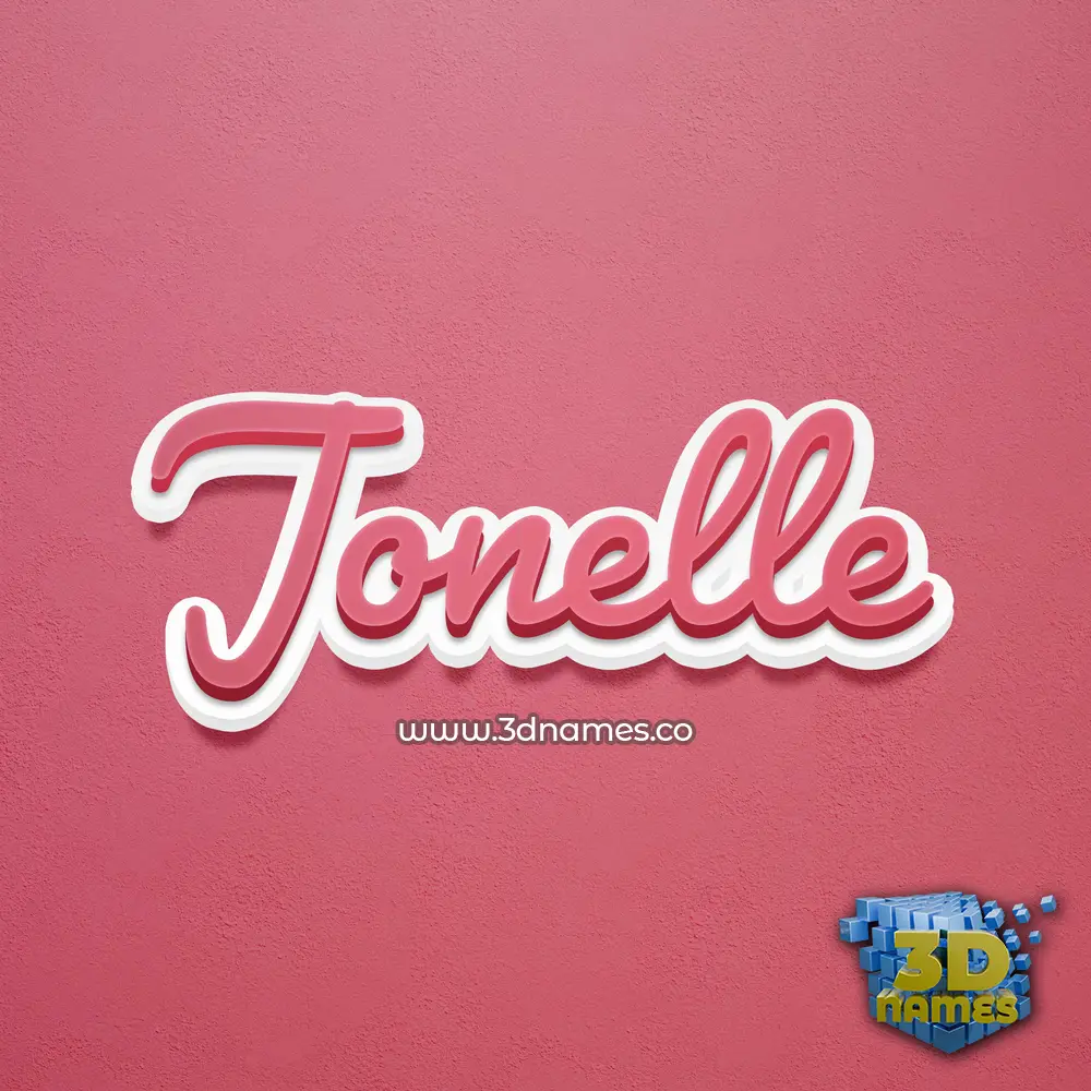jonelle in Red Scribble style - 3D name wallpaper jonelle in Red Scribble style - 3D name wallpaper