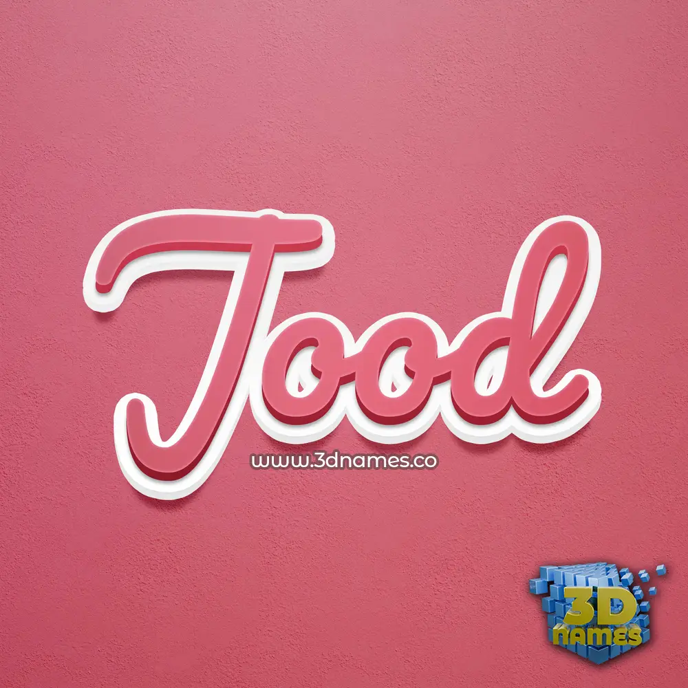 jood in Red Scribble style - 3D name wallpaper jood in Red Scribble style - 3D name wallpaper