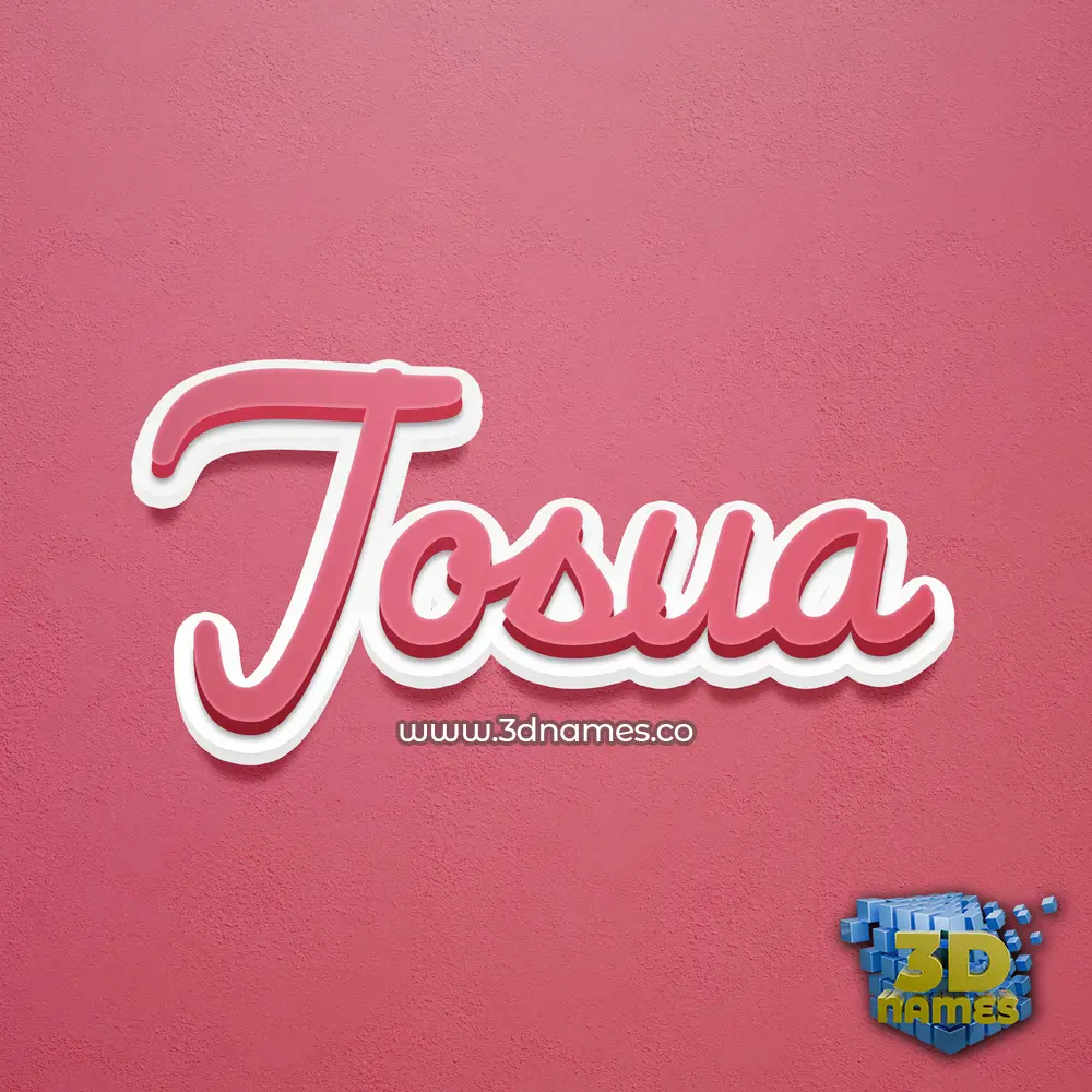 josua in Red Scribble style - 3D name wallpaper josua in Red Scribble style - 3D name wallpaper