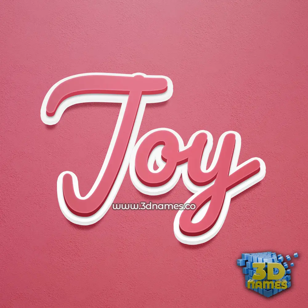 joy in Red Scribble style - 3D name wallpaper joy in Red Scribble style - 3D name wallpaper