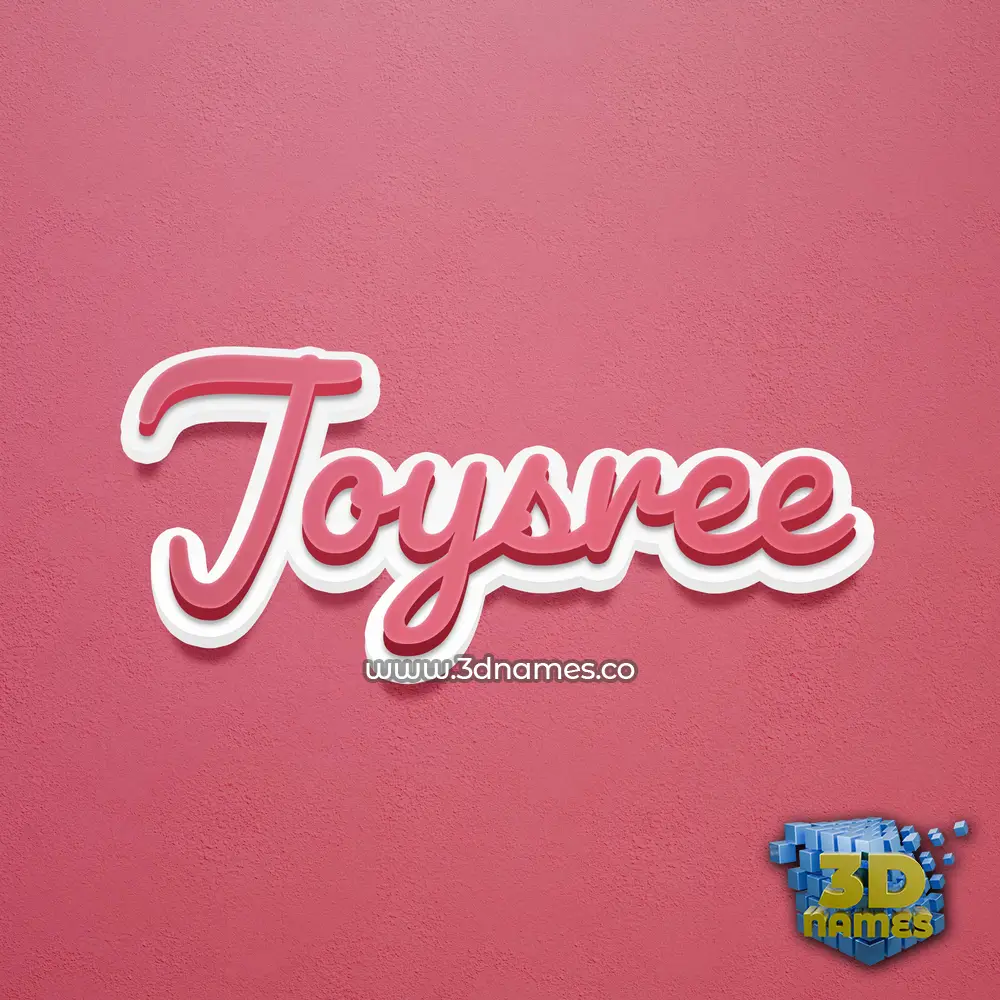joysree in Red Scribble style - 3D name wallpaper joysree in Red Scribble style - 3D name wallpaper